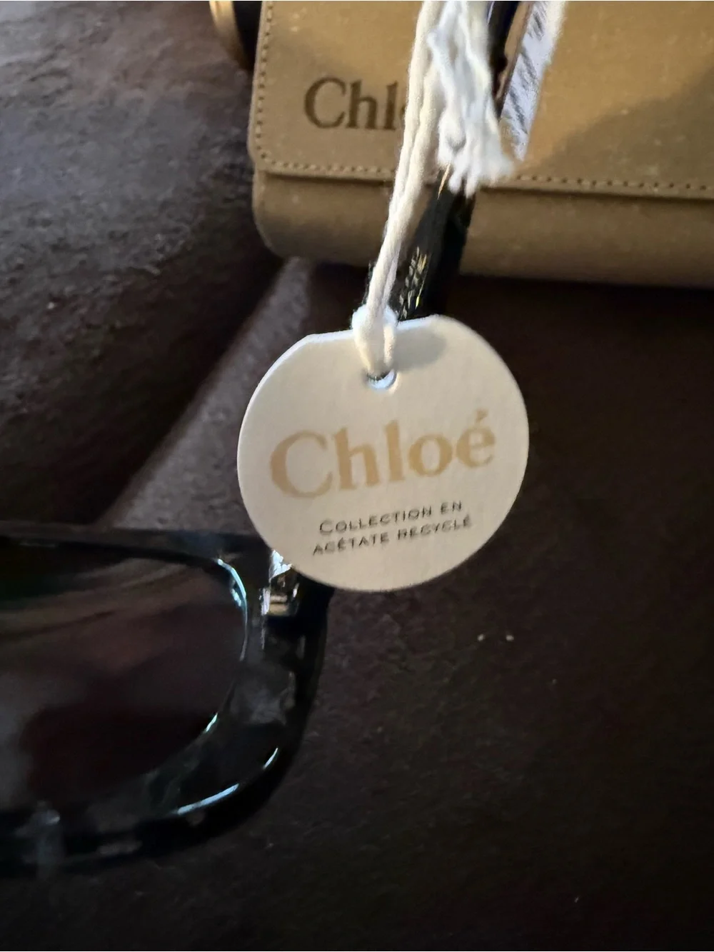 Chloé Oversized Tortoiseshell Sunglasses - Dark Lens